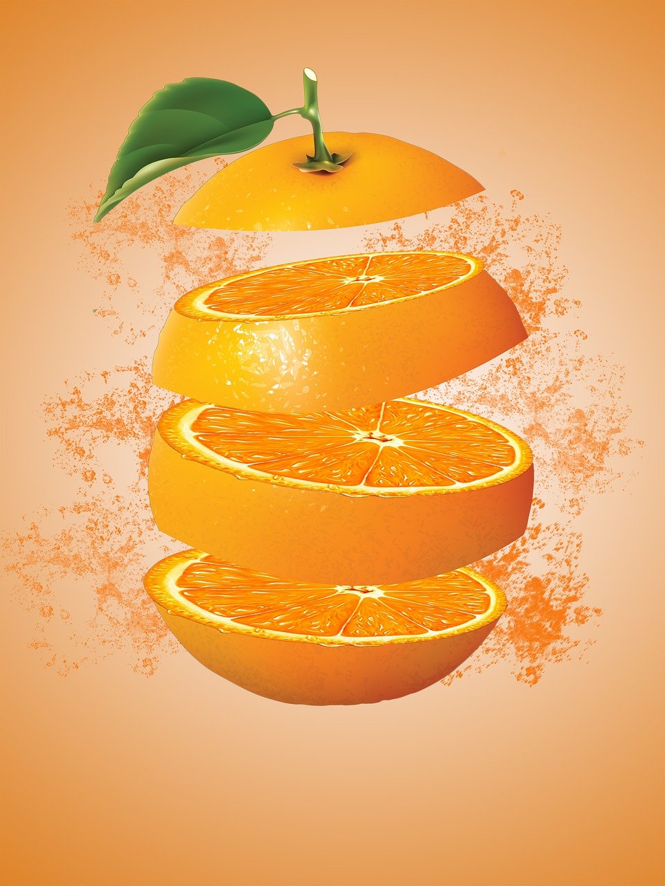 orange, slice, design, fruit, citrus, food, vitamin, fruit design, slice of orange, orange, orange, orange, orange, orange, design, fruit, fruit